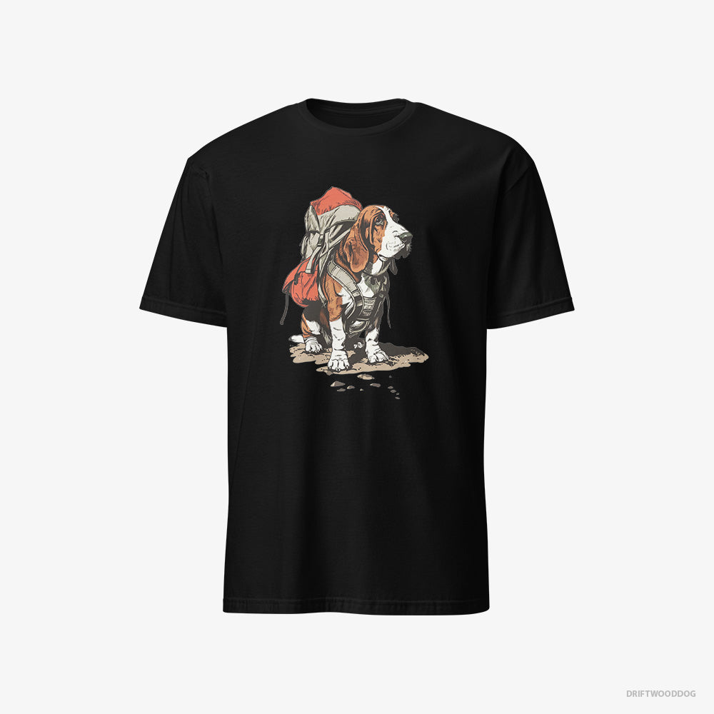 Basset Hound Rambling with a Rucksack Classic T-Shirt