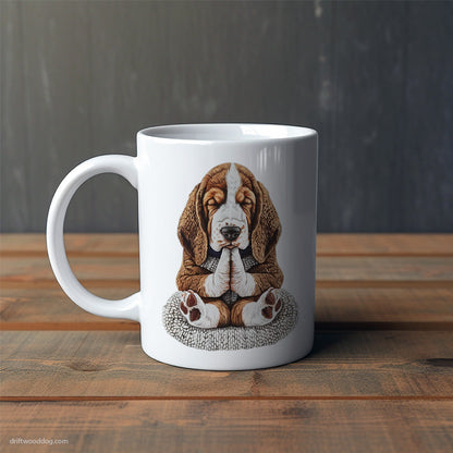 Meditative Beagle Yoga Mug – Cute Dog-Themed Mugs | Perfect Gifts for Dog Lovers