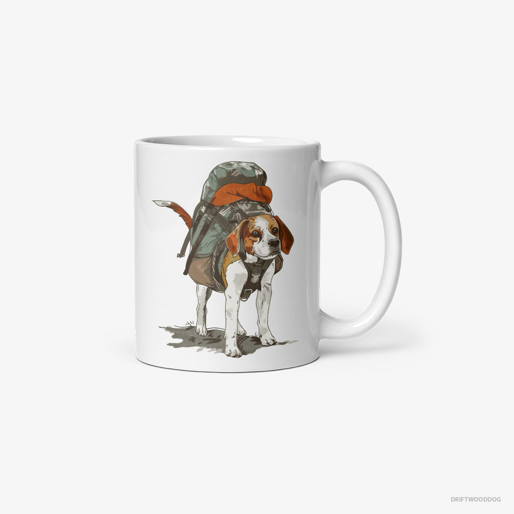 Beagle Hiking Classic Mug