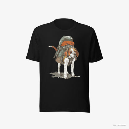 Beagle Hiking Black T-Shirt