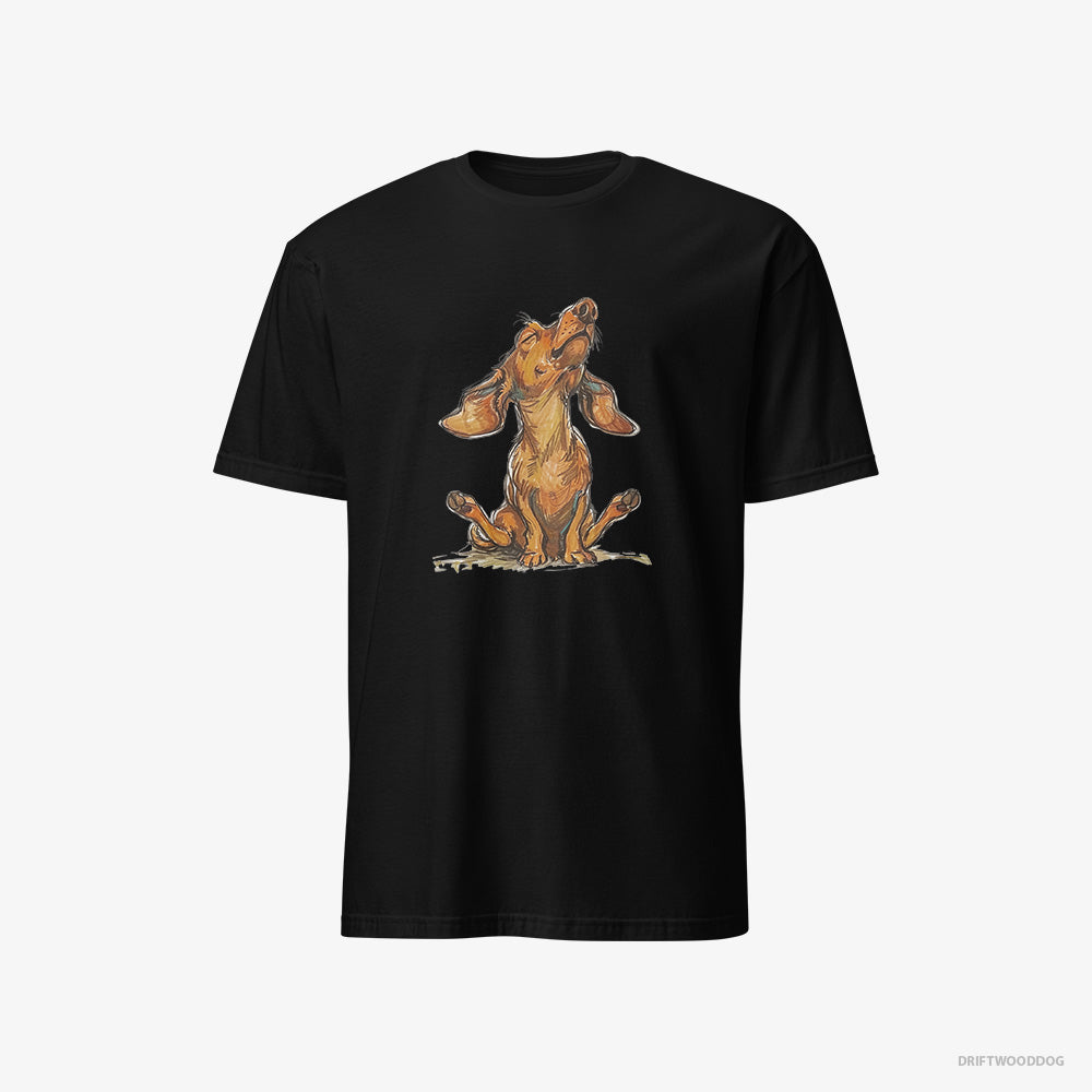 Dachshund Doing Yoga Classic T-Shirt