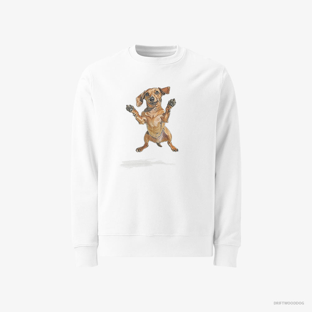 Dachshund Jumping Classic Sweatshirt