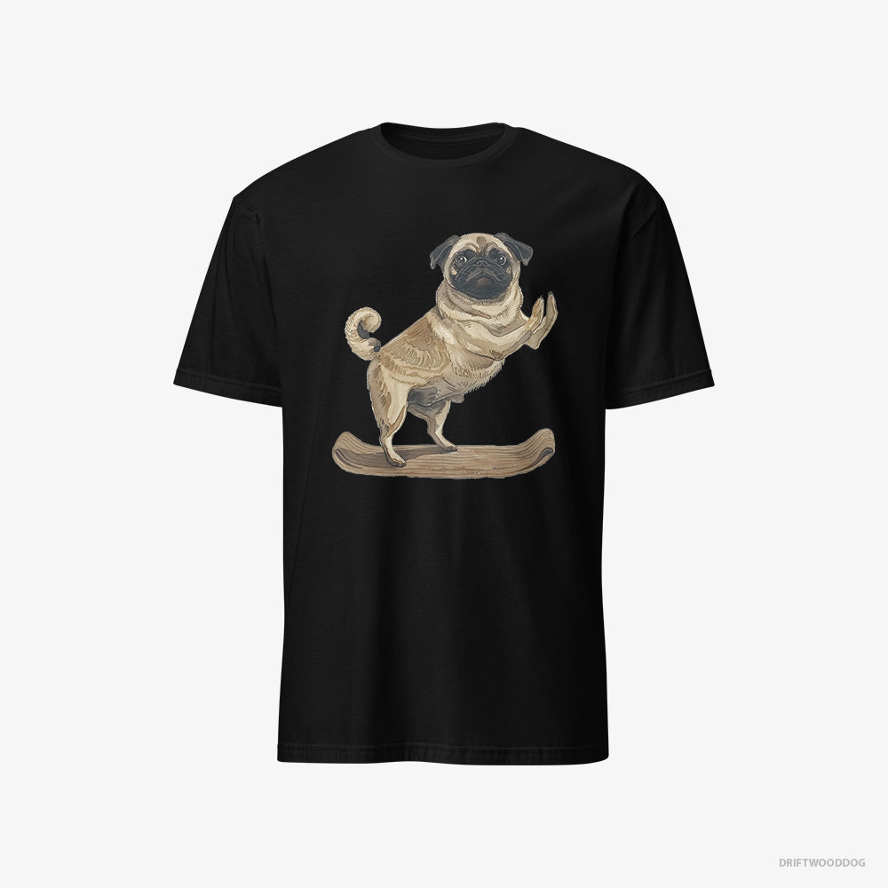 Pug Having Yoga Session Classic T-Shirt