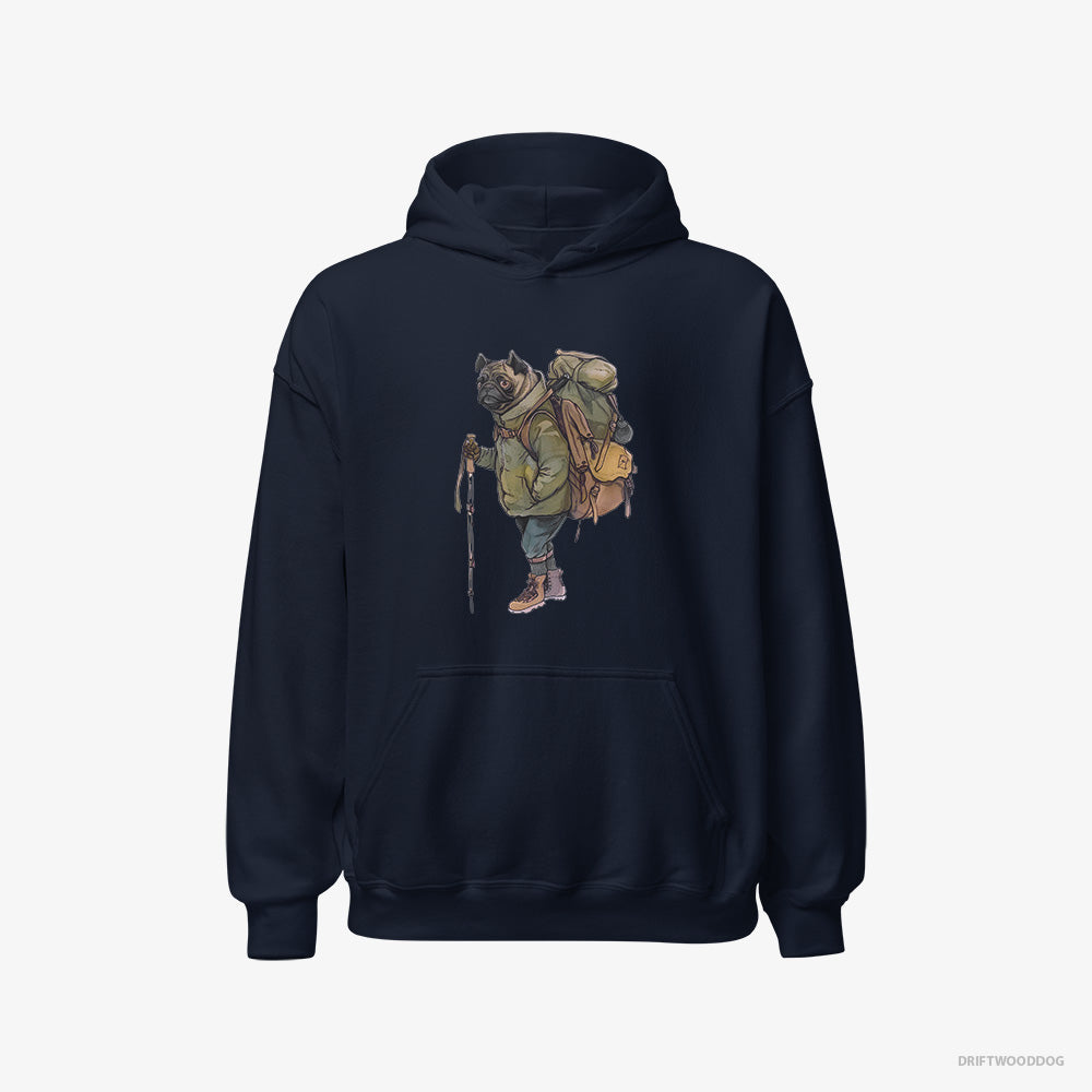 Pug Hiking Classic Hoodie