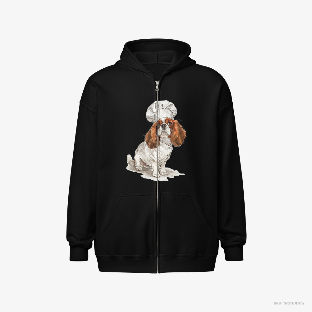 Cavalier King Charles Spaniel Ready for Some Cooking Full-Zip Hoodie