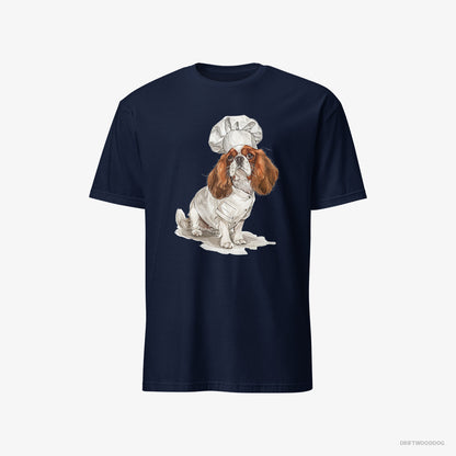 Cavalier King Charles Spaniel Ready for Some Cooking Navy T-Shirt