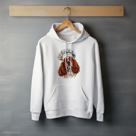 Cavalier King Charles Spaniel Prepared to Cook Hoodie – Unisex Hoodie for Dog Lovers