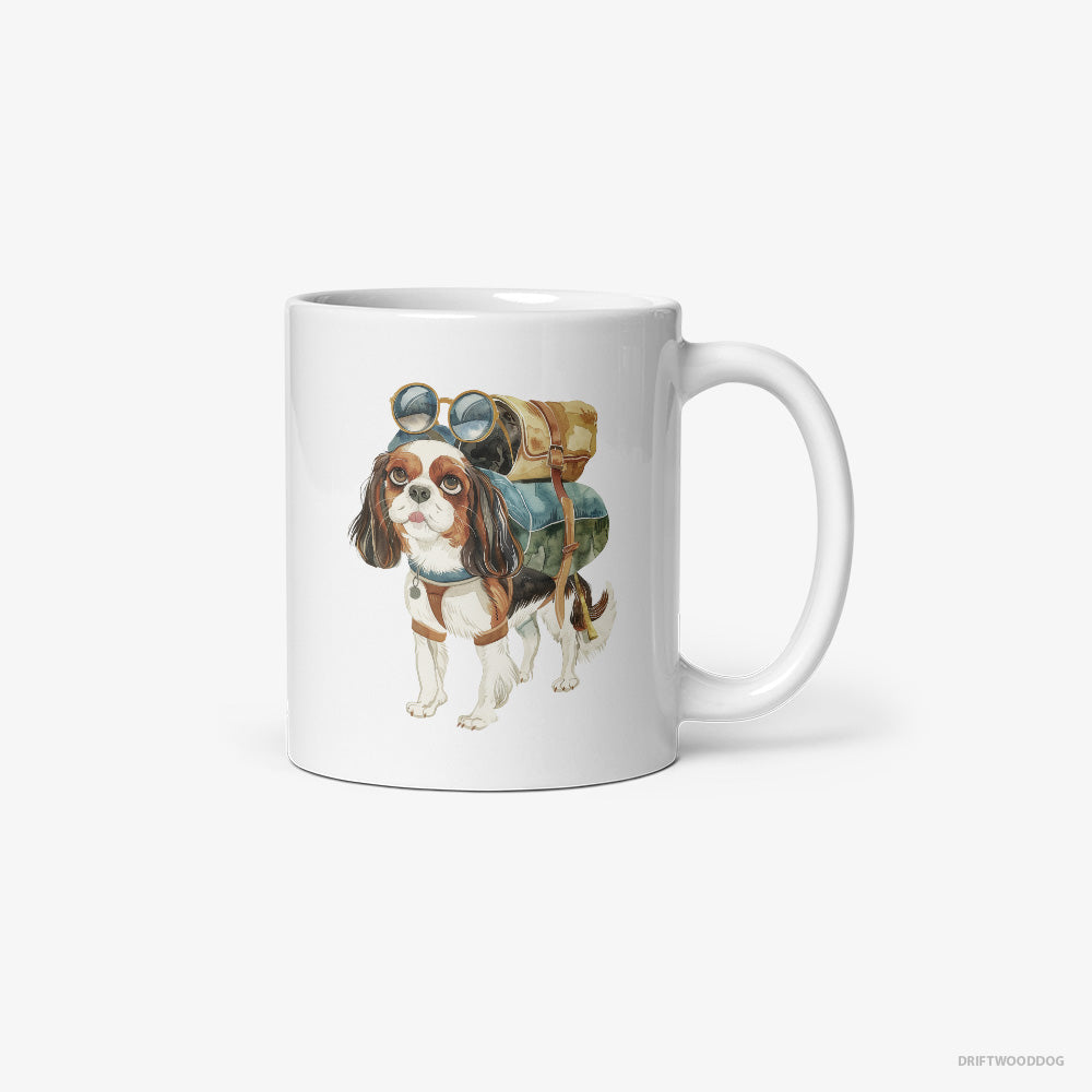 Cavalier King Charles Spaniel Hiking Classic Mug