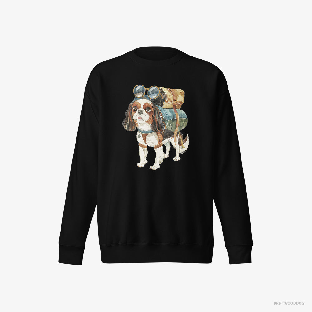 CKC Spaniel Hiking – Women's Sweatshirt Black Eco – Eco-Friendly