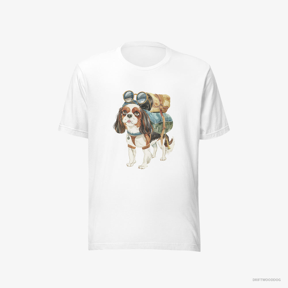 CKC Spaniel Hiking – Men's T-Shirt White Eco – Eco-Friendly