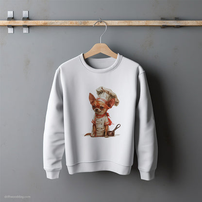 Chihuahua Set for Cooking Sweatshirt – Unisex Sweatshirt for Dog Lovers