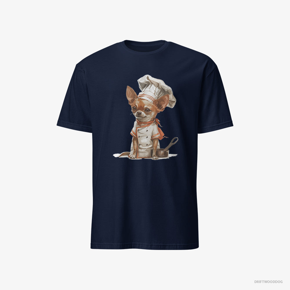 Chihuahua Set for Cooking – Men's T-Shirt Navy – Classic