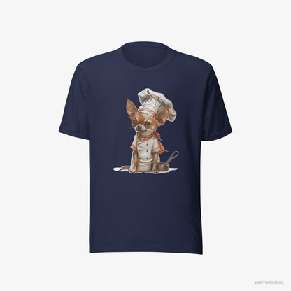 Chihuahua Set for Cooking Navy T-Shirt