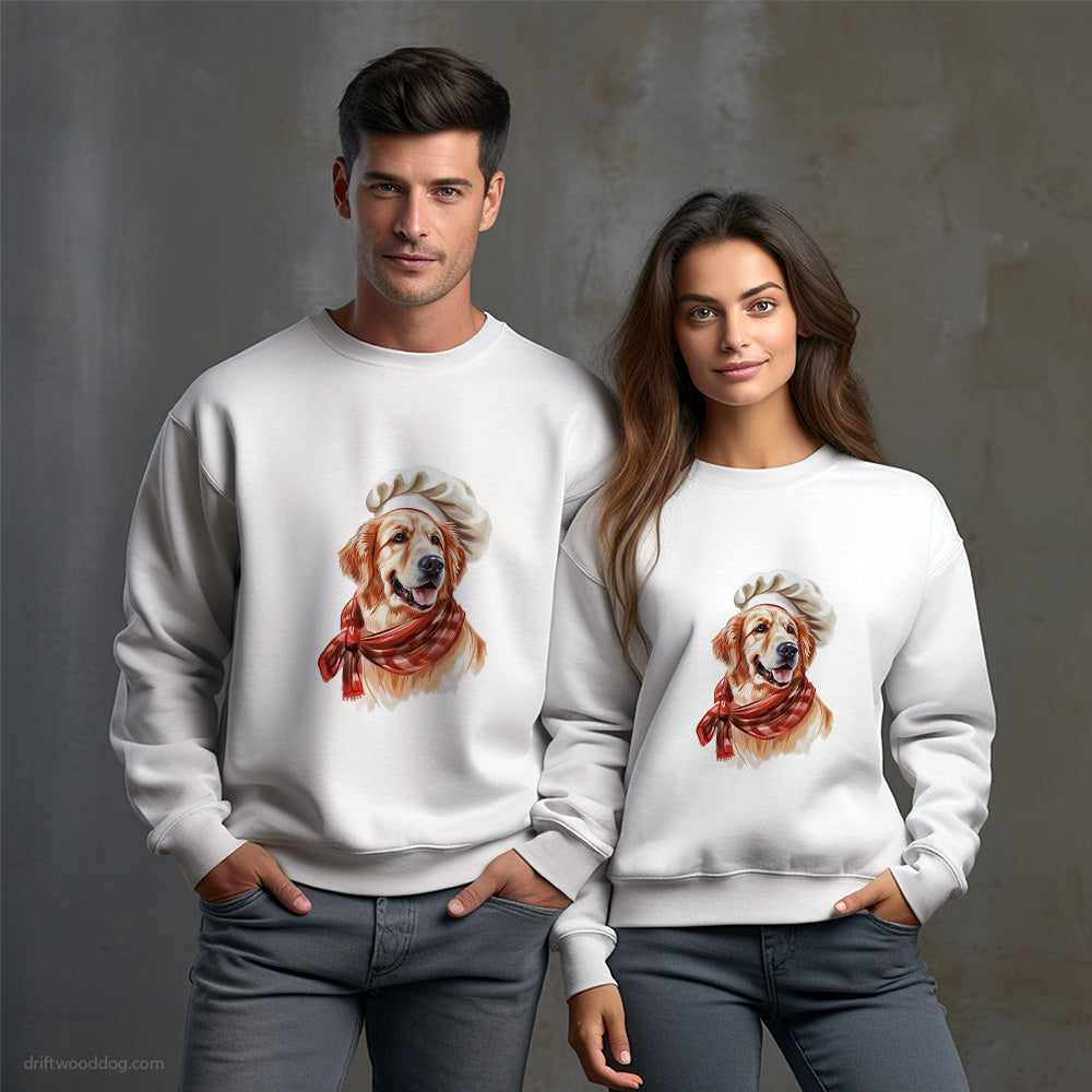 Golden Retriever Ready for Some Cooking Sweatshirt – Unisex Sweatshirt for Dog Owners