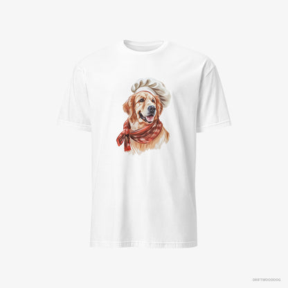 Golden Retriever Ready for Some Cooking White T-Shirt