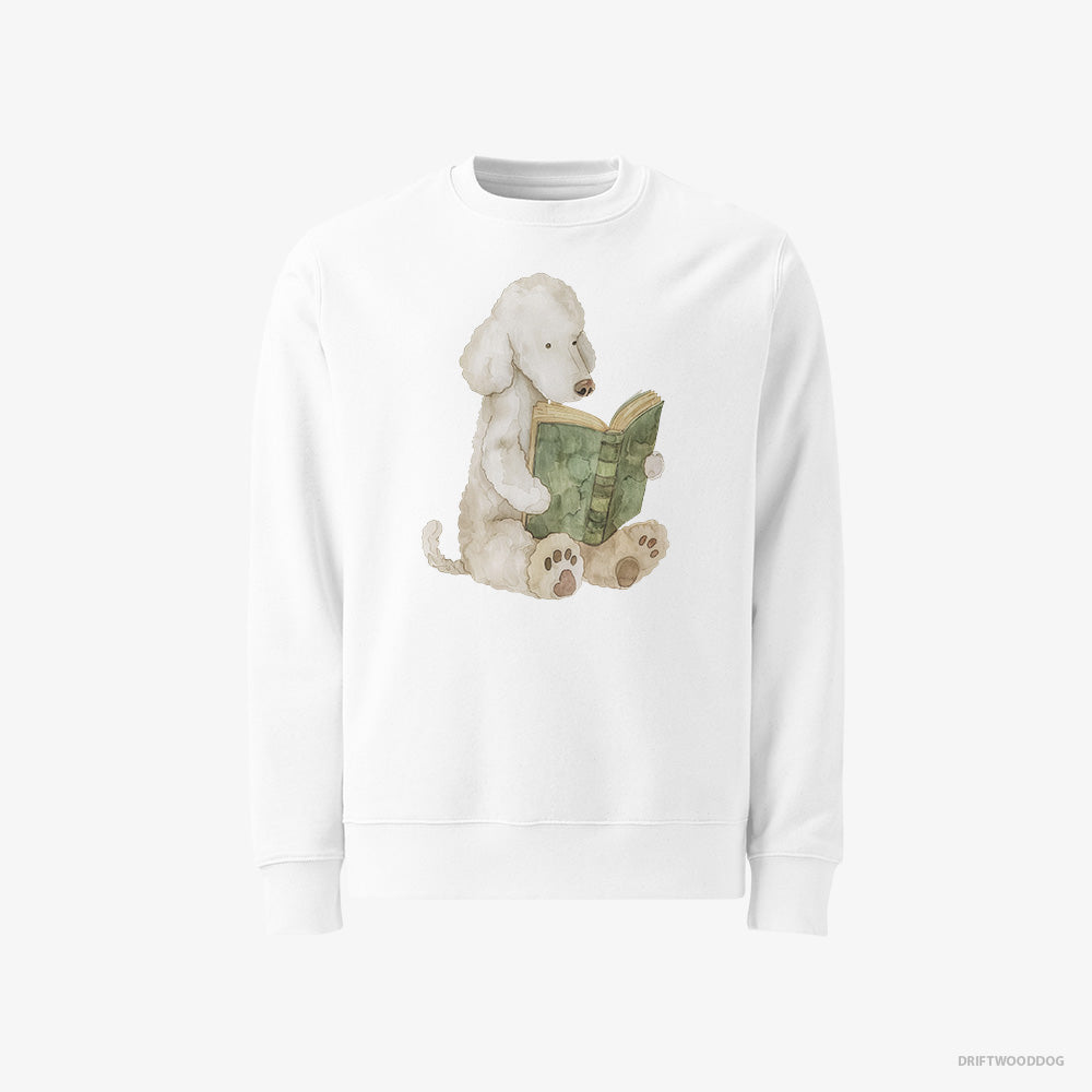 Poodle Reading a Book Classic Sweatshirt