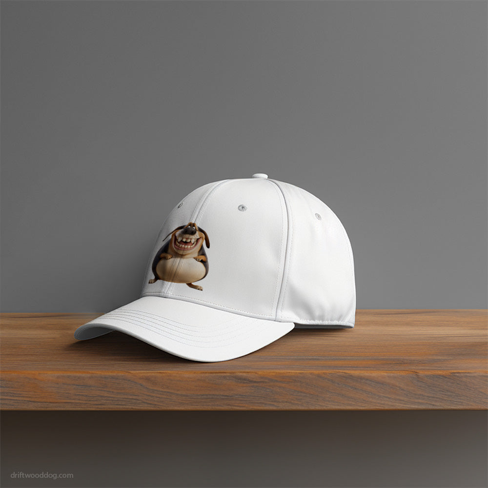 Funny Beagle Being Fat and Smiling Hat – Unisex Hat for Dog Owners