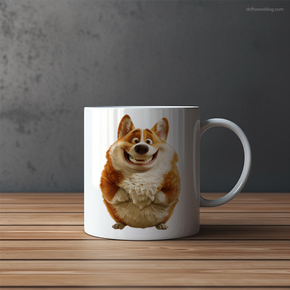 Funny Corgi Being Fat Mug – Funny Dog Coffee Mugs | Quirky Canine Drinkware