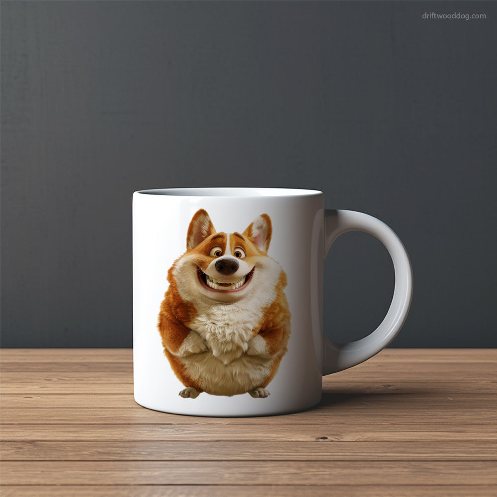 Funny Corgi Being Fat Mug – Custom Dog Mugs | Personalized Pet Mugs