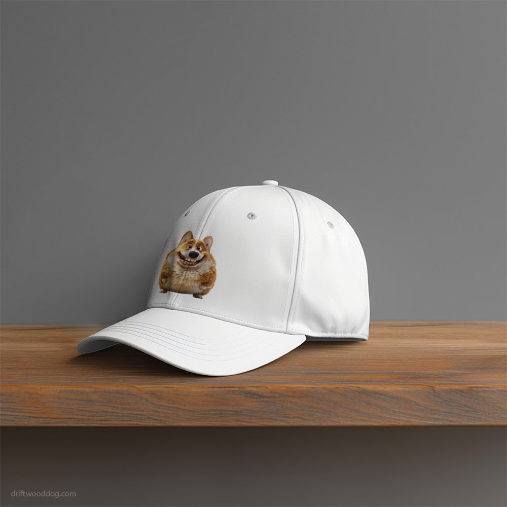 Fat Corgi Smiling Hat – Unisex Hat for Dog Owners