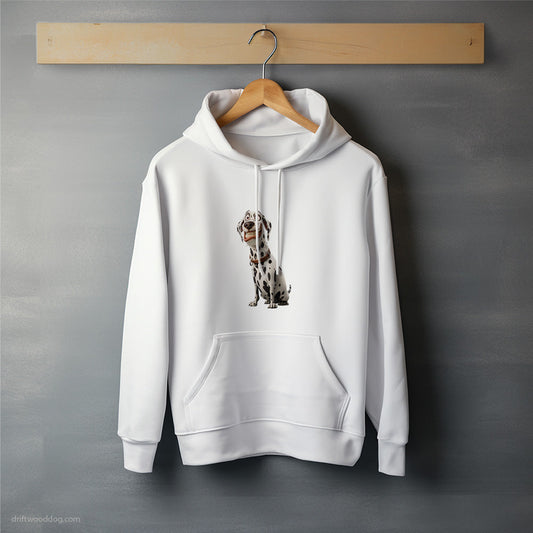 Funny Dalmatian Smiling Hoodie – Unisex Hoodie for Dog Lovers