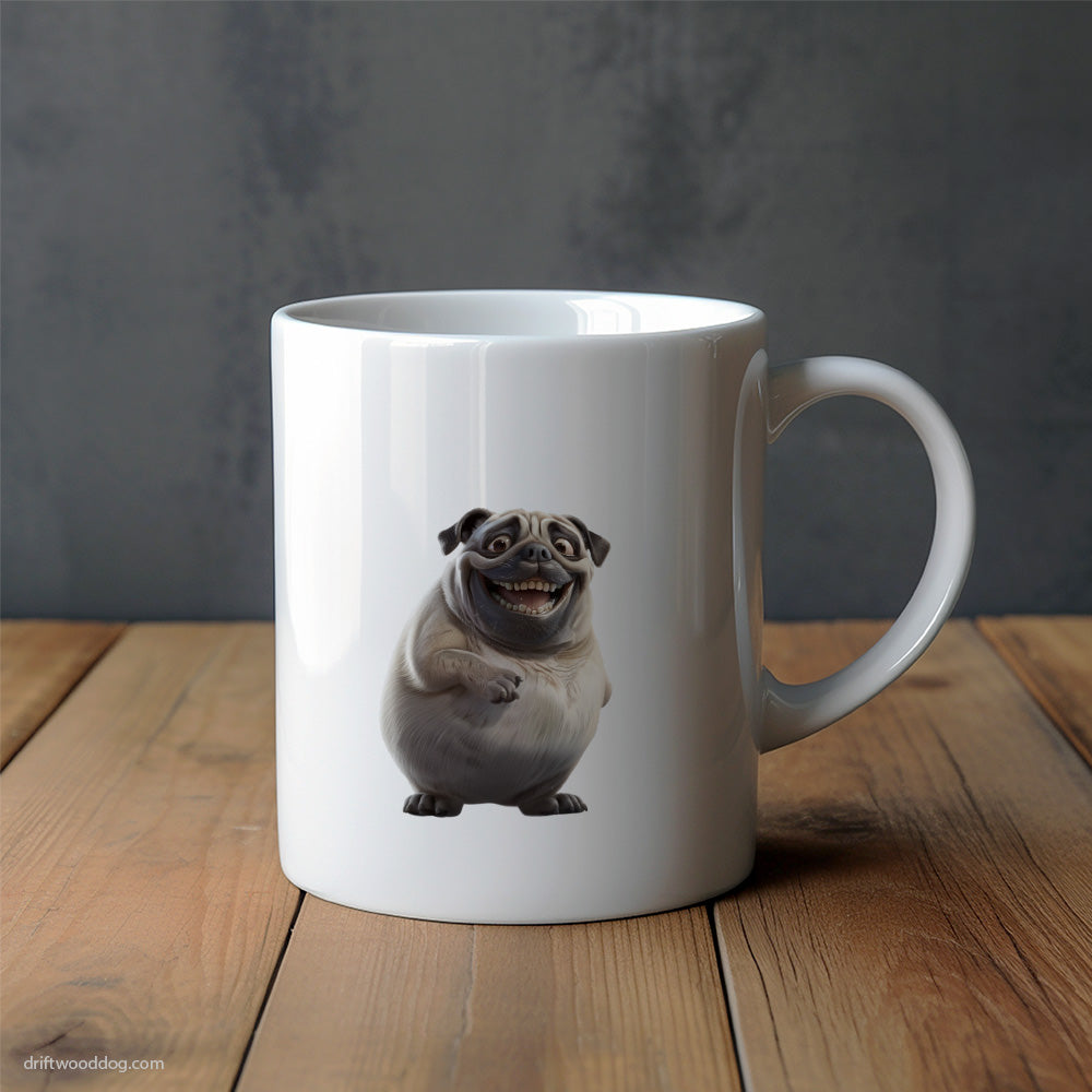 Pug Chubby and Joyful Mug – Unique Dog Cups | Dog-Themed Mugs