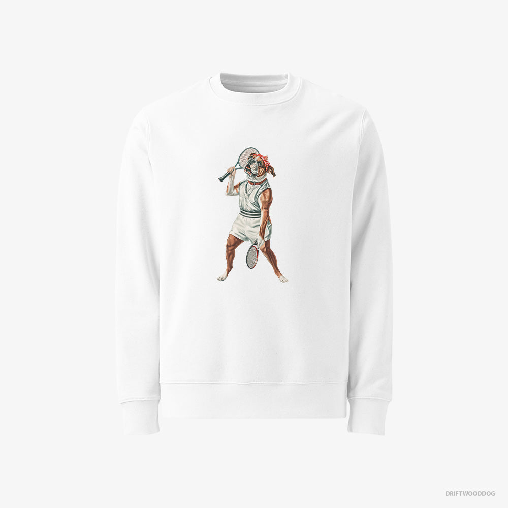 Bulldog Playing Tennis Classic Sweatshirt