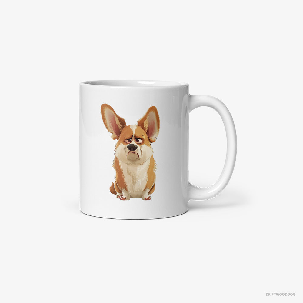 Corgi Being Upset Classic Mug