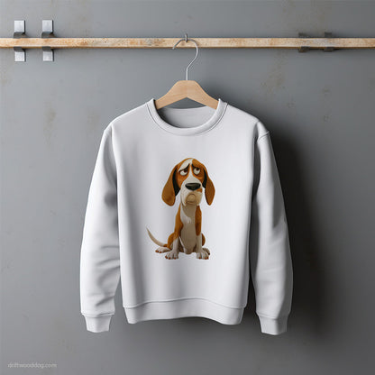 Beagle Being Upset Sweatshirt – Unisex Sweatshirt for Dog Lovers