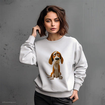 Beagle Being Upset Sweatshirt – Dog-Themed Gifts for Dog Lovers