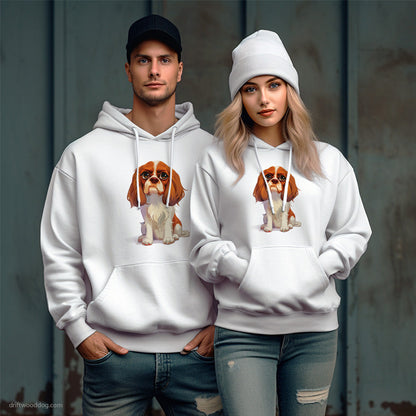 Cavalier King Charles Spaniel Being Upset Hoodie – Unique Dog Hoodies for Pet Lovers Gift