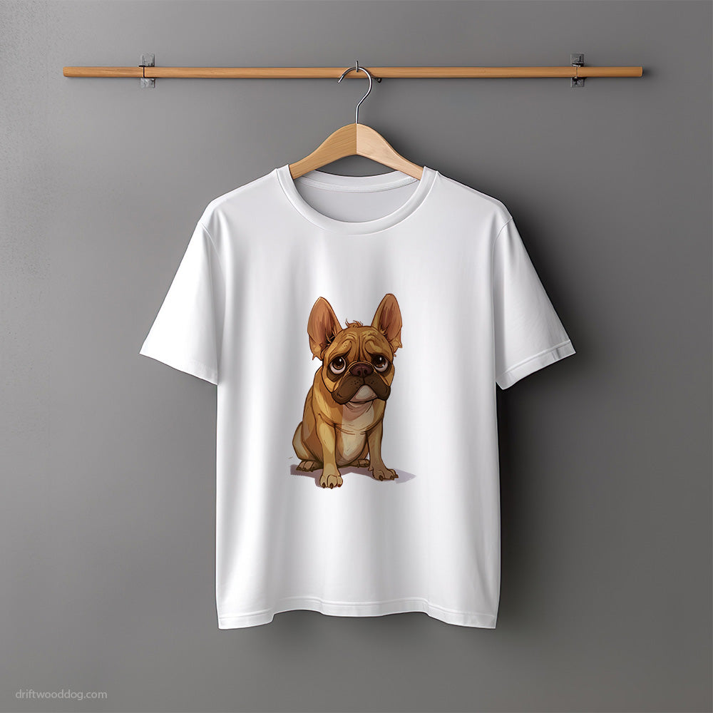 French Bulldog Being Upset T-Shirt – Unisex Tee for Dog Lovers