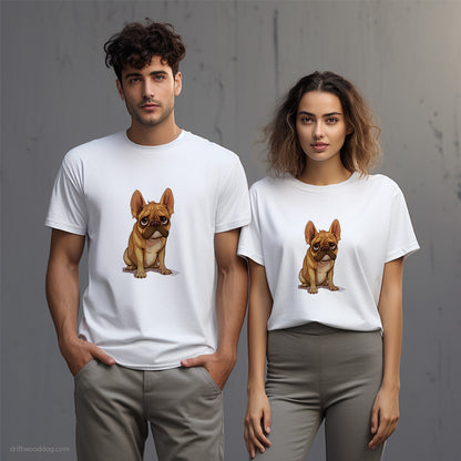 French Bulldog Being Upset T-Shirt – Unisex T-Shirt for Dog Lovers 