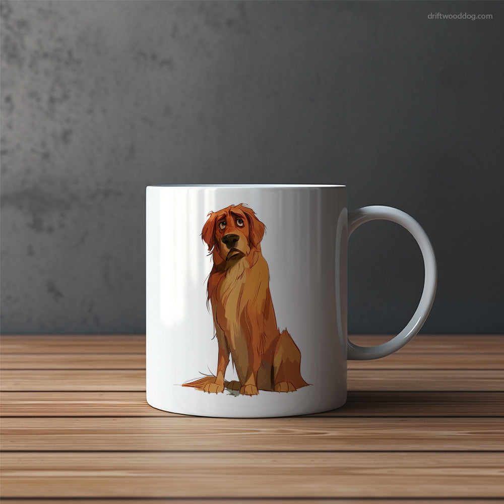 Golden Retriever Being Upset Mug – Funny Dog Coffee Mugs | Quirky Canine Drinkware