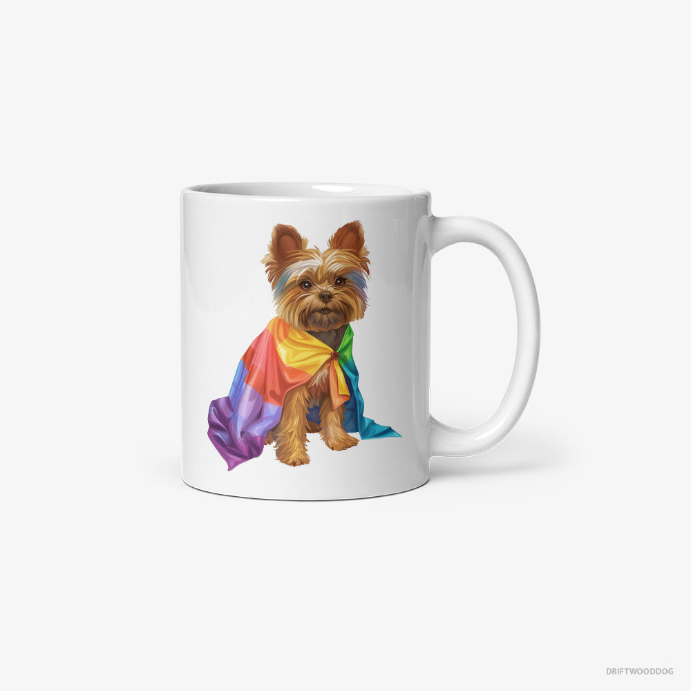 Yorkshire Terrier Ready for Pride Classic Mug