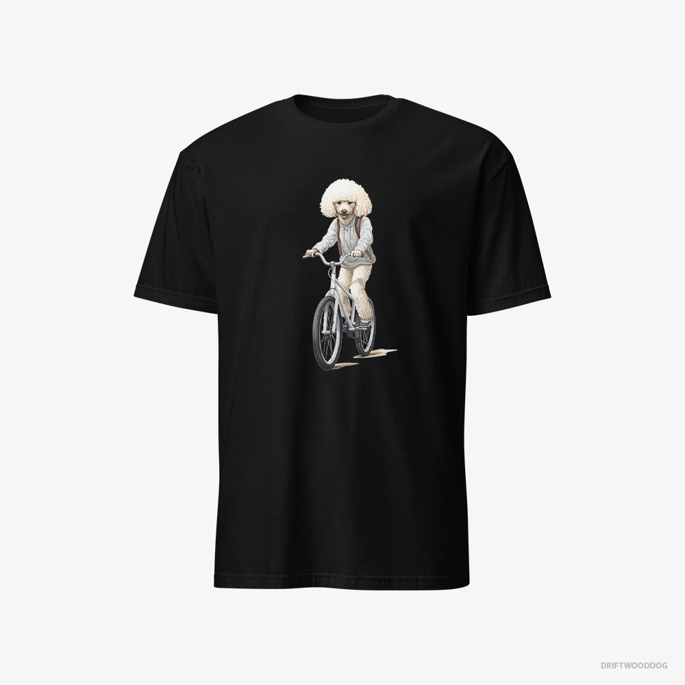 Poodle Riding a Bicycle Classic T-Shirt