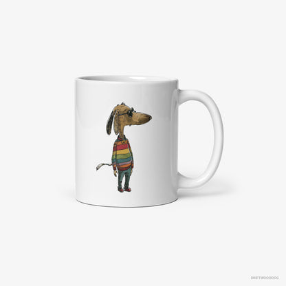 Beagle Ready for Pride White Mug