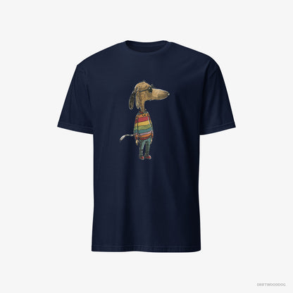 Beagle Ready for Pride Navy T-Shirt