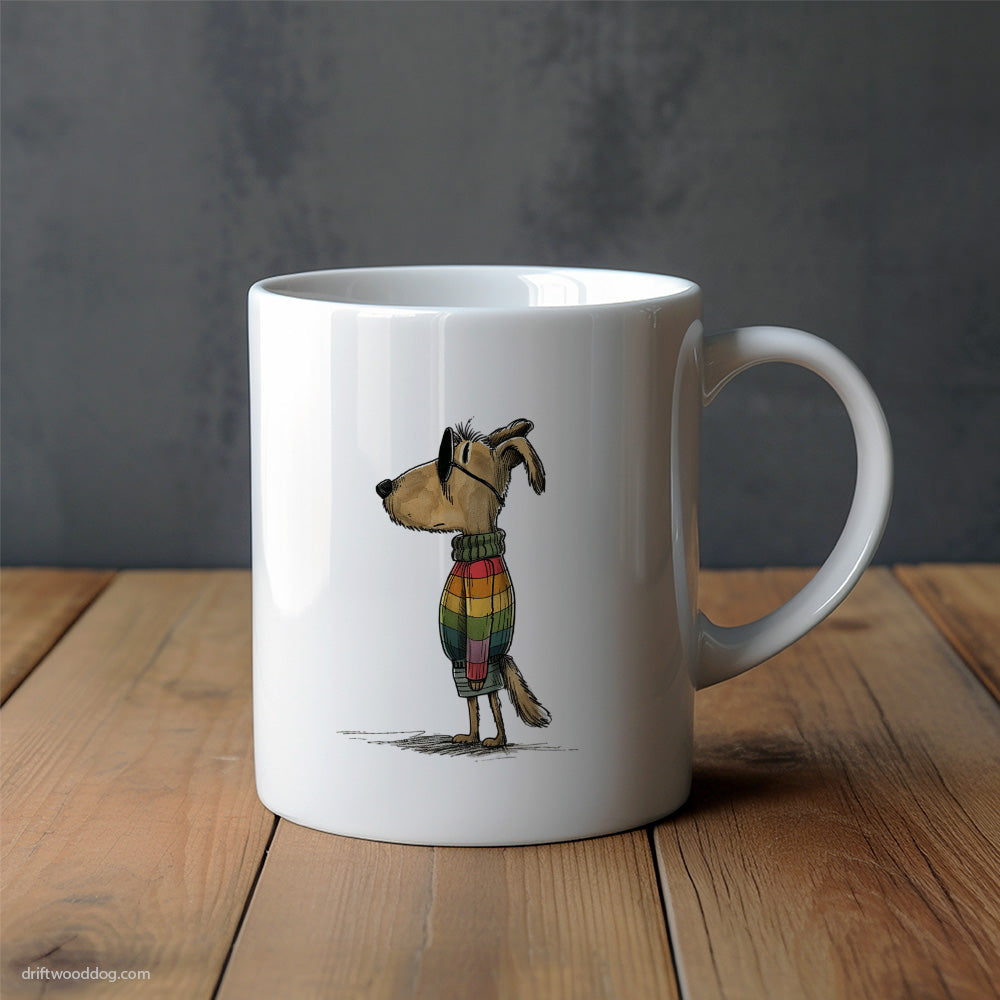 Beagle All Set for Pride Mug – Unique Dog Cups | Dog-Themed Mugs