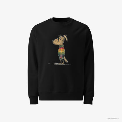 Beagle All Set for Pride Black Sweatshirt