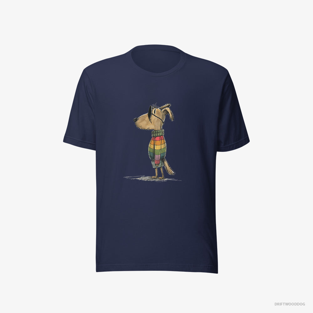 Beagle All Set for Pride – Men's T-Shirt Navy Eco – Eco-Friendly