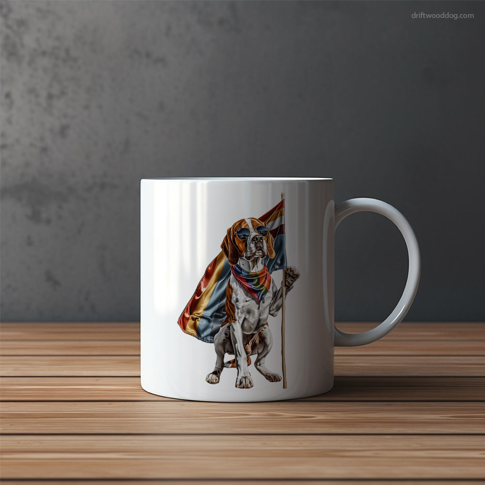 Beagle Excited for Pride Mug – Funny Dog Coffee Mugs | Quirky Canine Drinkware