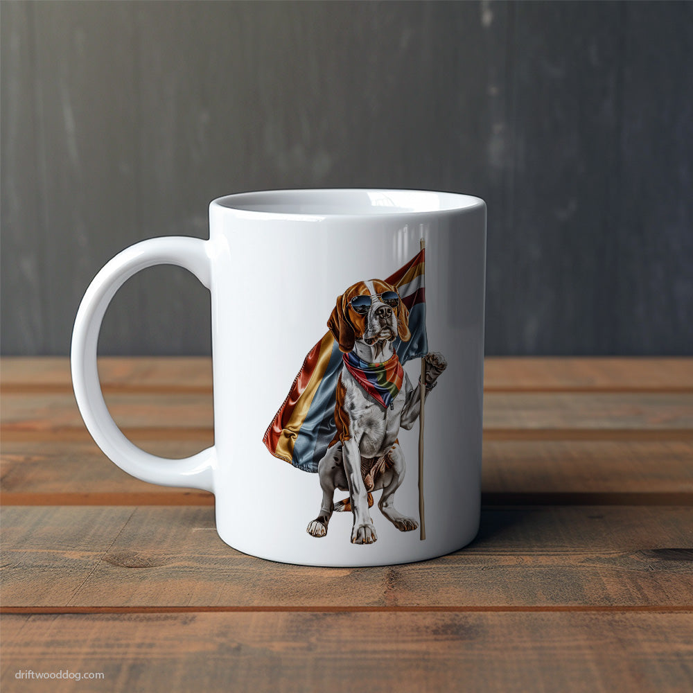 Beagle Excited for Pride Mug – Cute Dog-Themed Mugs | Perfect Gifts for Dog Lovers