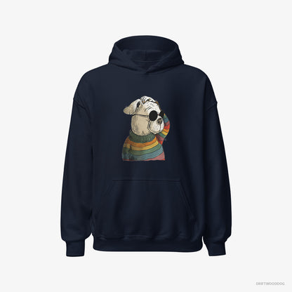 Bulldog Eager for Pride Navy Hoodie