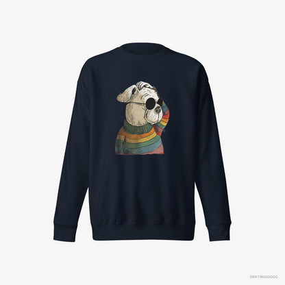 Bulldog Eager for Pride Navy Sweatshirt