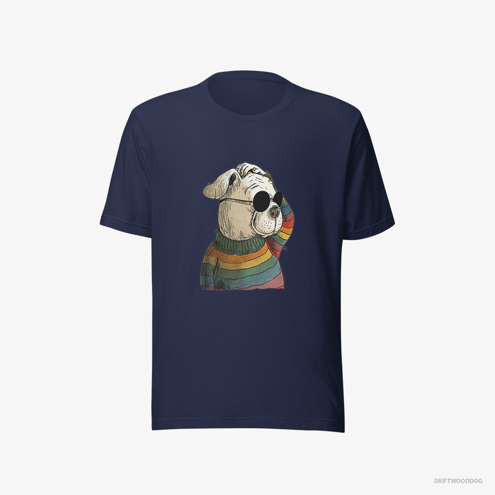 Bulldog Eager for Pride – Women's T-Shirt Navy Eco – Eco-Friendly