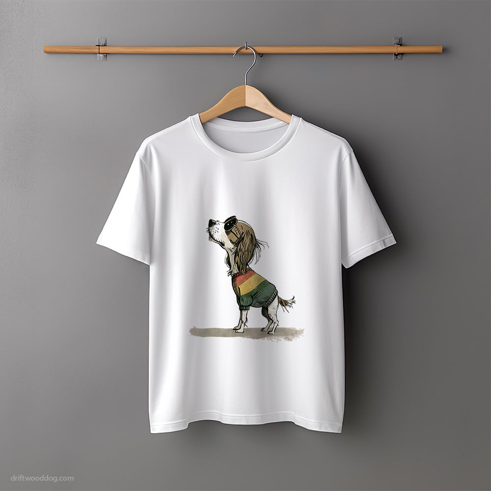 Cavalier King Charles Spaniel Set for Pride T-Shirt – Unisex Tee for Dog Lovers