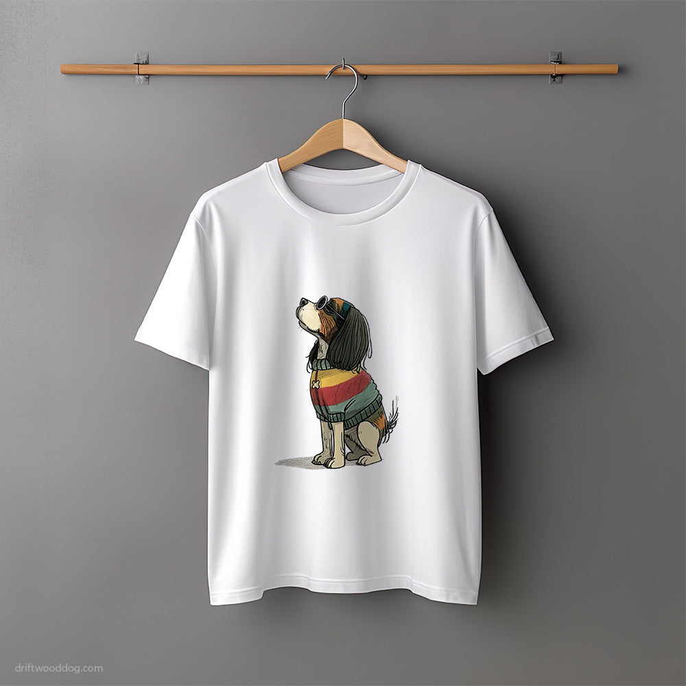 Cavalier King Charles Spaniel Excited for Pride T-Shirt – Unisex Tee for Dog Lovers