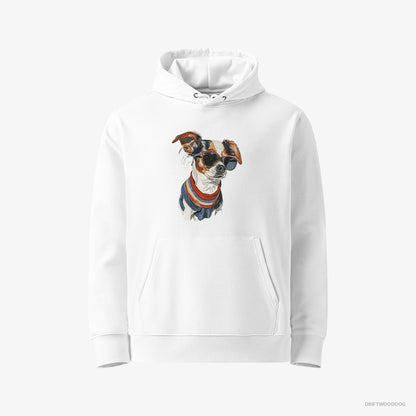 Chihuahua Ready for Pride White Hoodie