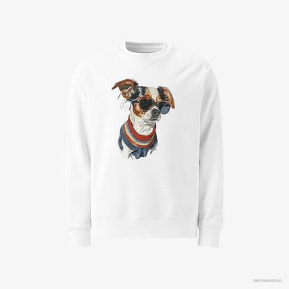 Chihuahua Ready for Pride White Sweatshirt